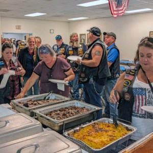 Widow's Sons on the 2nd Annual Grand Master's Ride stop at Unity Masonic Lodge No 146 for a dinner on August 5, 2023.jpg