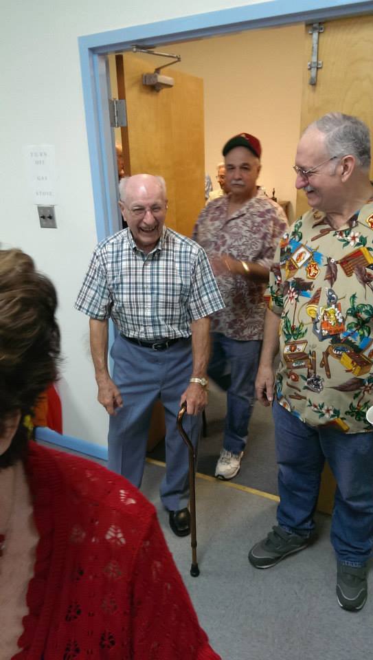 Bill Wood makes his entrance