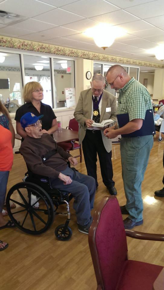 with Dennis Haas and Joel D. Ratliff at Lynn Care Center