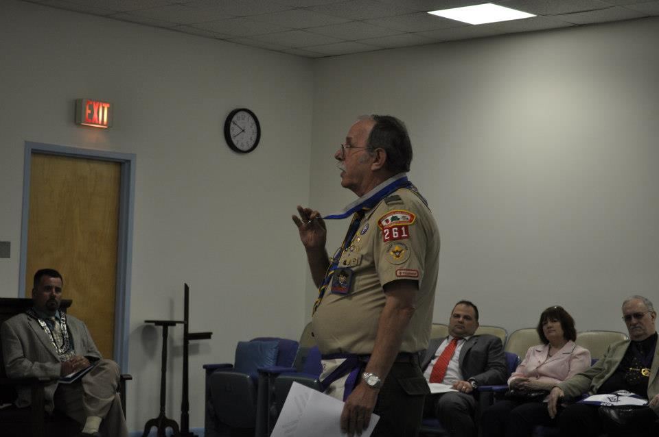 Neil Lilly talks about Scouting and Masonry