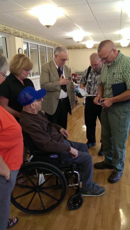 with Dennis Haas and Joel D. Ratliff at Lynn Care Center