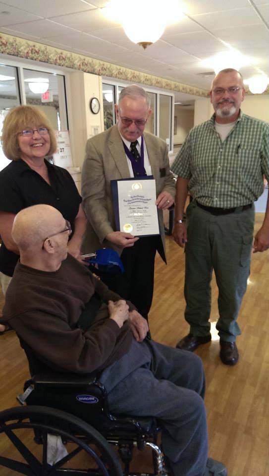 with Dennis Haas and Joel D. Ratliff at Lynn Care Center