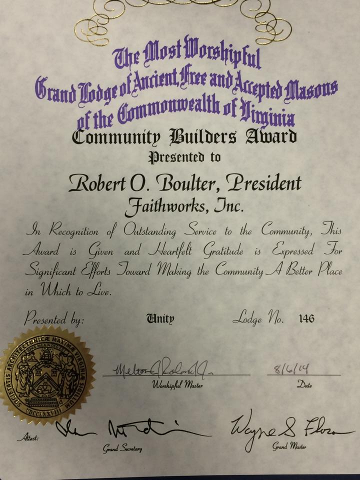 Community Builder's Award