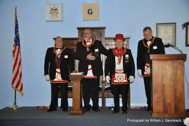 Grand High Priest Official Visit - Photograph by William J. Baumbach, II