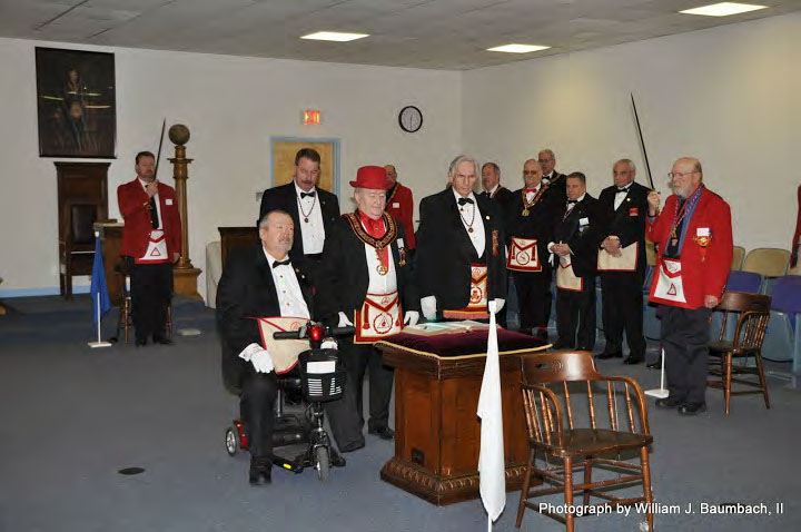 Grand High Priest Official Visit - Photograph by William J. Baumbach, II