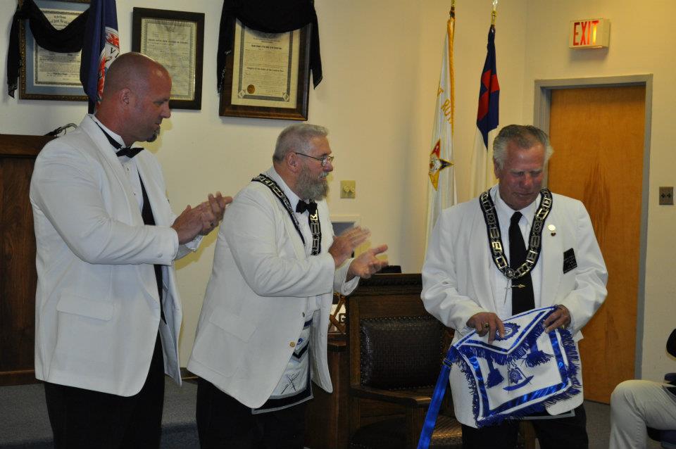 - with Scott Cabazolo at Unity Masonic Lodge No. 146 AF & AM.