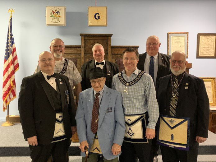 Past Masters Night at Unity Lodge No. 146 in March 2020