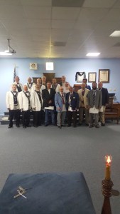 Raising Robert "Bob" Nickols at Unity Lodge No. 146 in August 2018