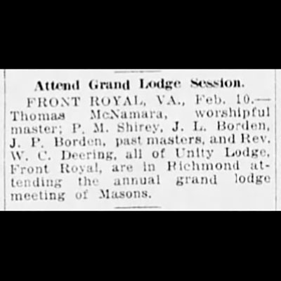 Attend Grand Lodge&nbsp;Session