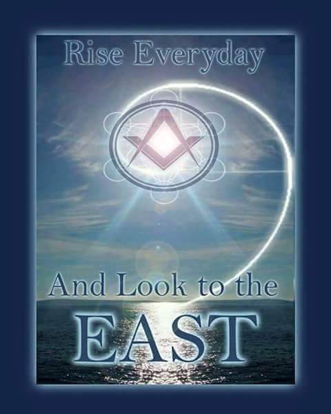 Rise Everyday And Look to the EAST