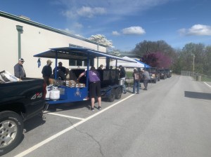 So Mote It Beef BBQ trailer at the 1st Annual Football Camp on April 17, 2021.