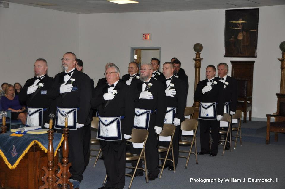 The 2013 Unity Lodge Officers.