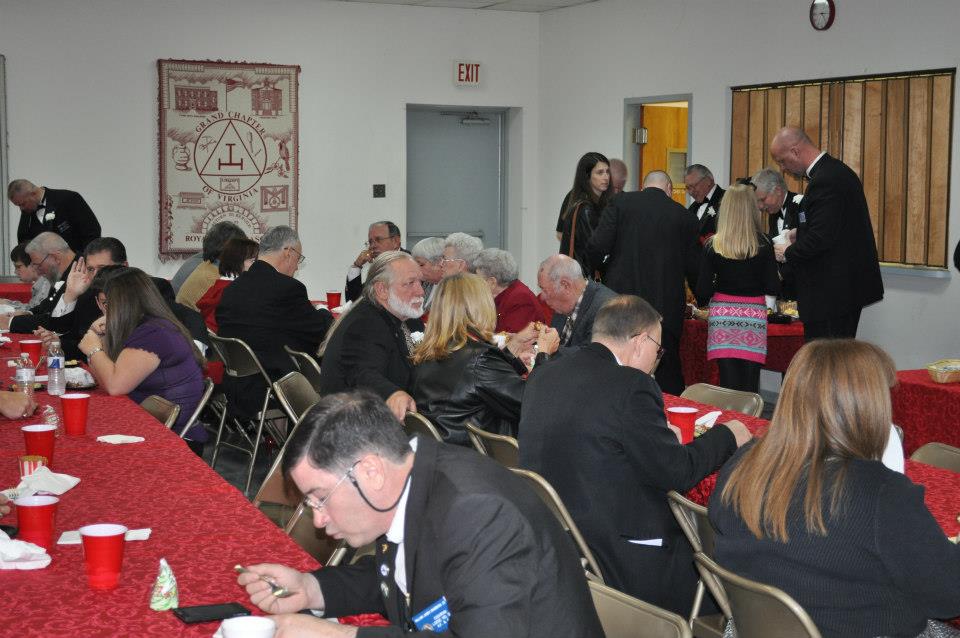 The reception. — with Brenda Dowden Mercer and Scott Cabazolo 