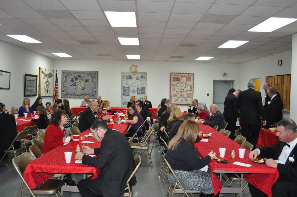 The reception. — with Dennis Haas, Kevin Davidson, Brenda Dowden Mercer, Jessica Cipollone Hrbek, and Kristie Michael