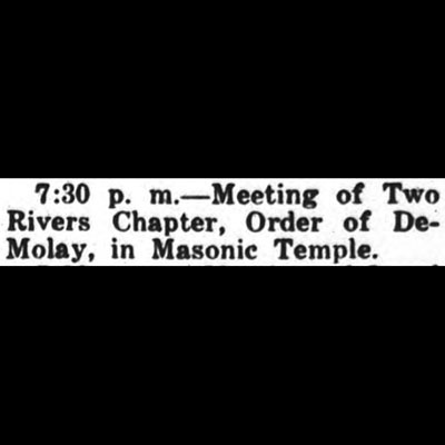 DeMolay Meeting