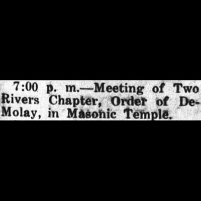 DeMolay Meeting