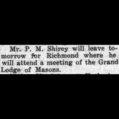 Meeting of the Grand Lodge of&nbsp;Masons