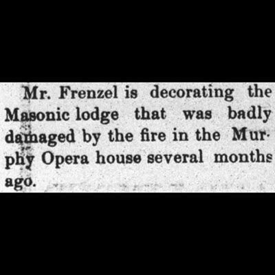 Decorating The Masonic&nbsp;Lodge