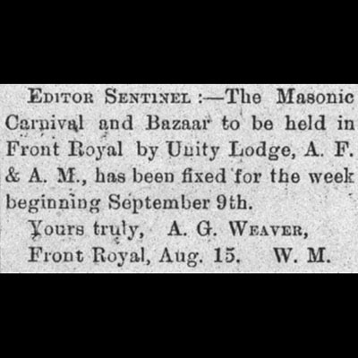 Masonic Carnival Date Correction