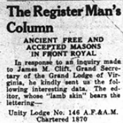 Membership of Chester Lodge No.&nbsp;61