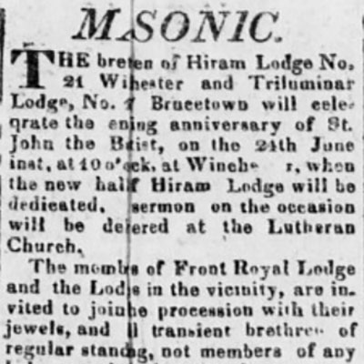 Hiram Hall Dedication