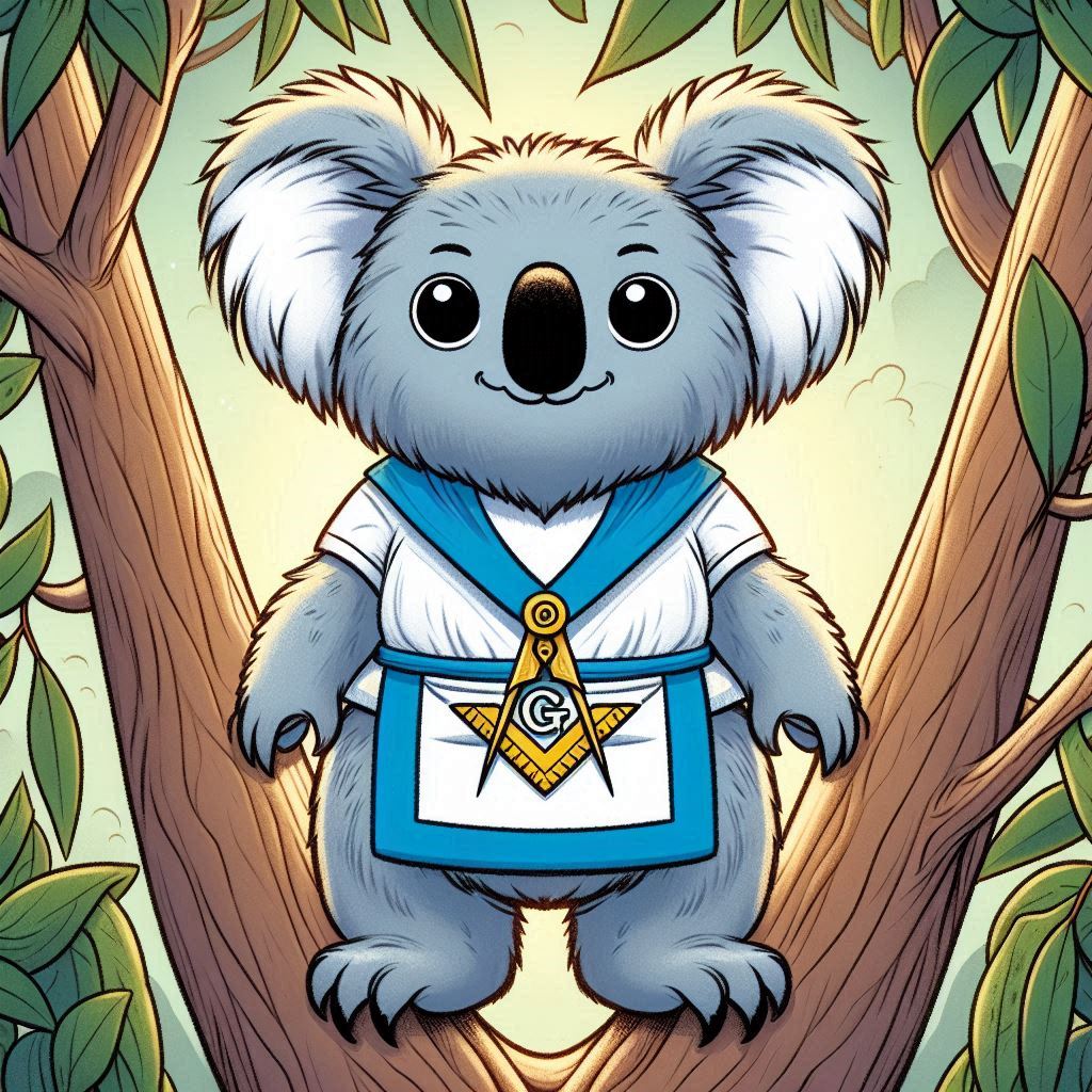 From Eucalyptus to Enlightenment: A Koala’s Masonic&nbsp;Tale