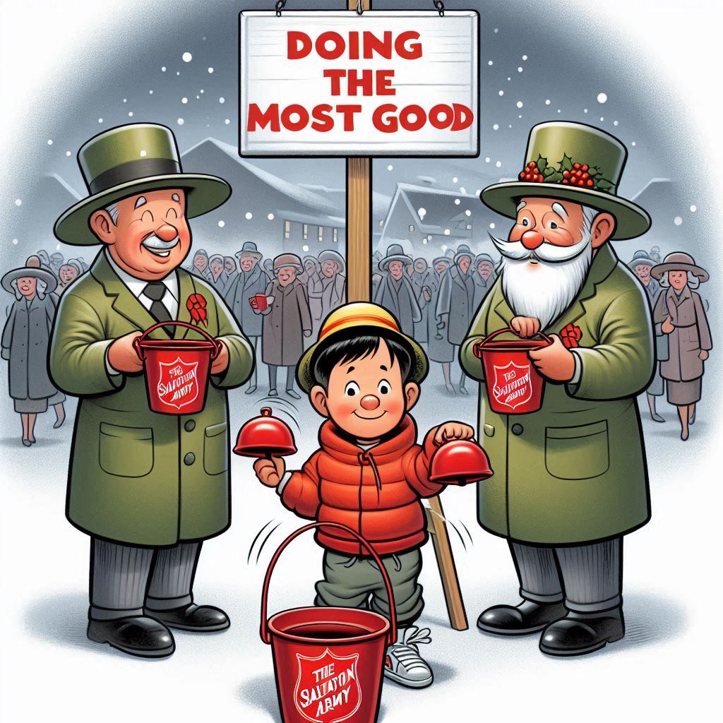 Bell Ringing for the Salvation Army –&nbsp;Tonight!
